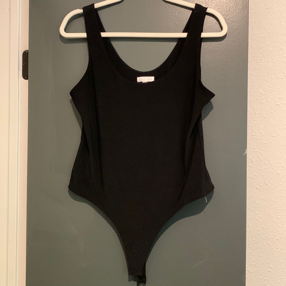 Leith Black Bodysuit